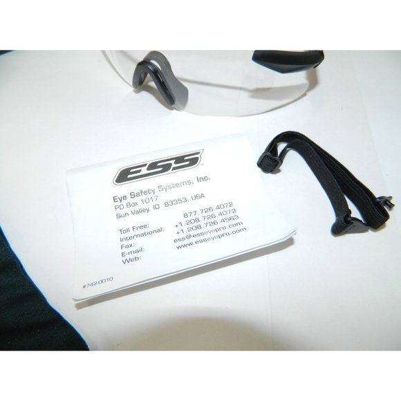 ESS Military Issue ICE 2X Custom Fit Frameless Eye Protection Glasses - Picture 7 of 15